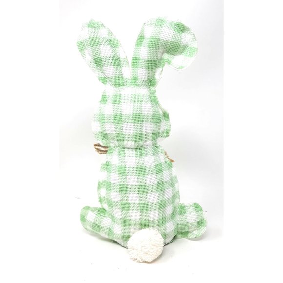 Rustic Gingham Easter Bunny Decorative Home Decor (Set of 4) - Picture 11 of 11